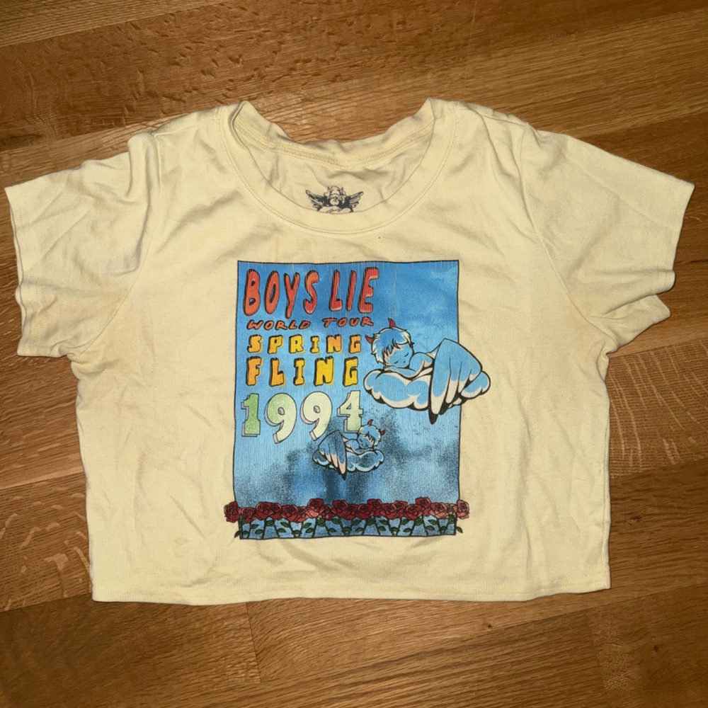 Boys Lie Cream Graphic Tee